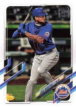 #625 Jose Martinez - New York Mets - 2021 Topps Baseball