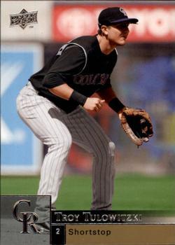 #625 Troy Tulowitzki - Colorado Rockies - 2009 Upper Deck Baseball