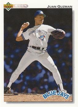 #625 Juan Guzman - Toronto Blue Jays - 1992 Upper Deck Baseball