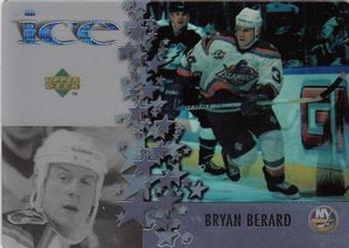 #McD 10 Bryan Berard - New York Islanders - 1997-98 Upper Deck Ice McDonald's Hockey
