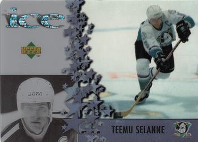 #McD 11 Teemu Selanne - Anaheim Mighty Ducks - 1997-98 Upper Deck Ice McDonald's Hockey