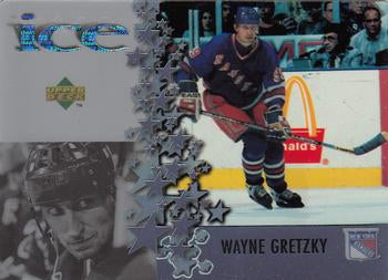 #McD 1 Wayne Gretzky - New York Rangers - 1997-98 Upper Deck Ice McDonald's Hockey