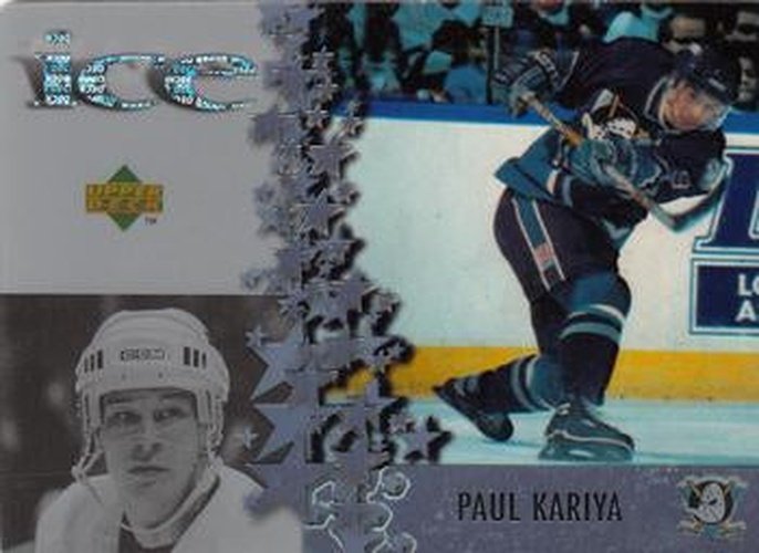 #McD 9 Paul Kariya - Anaheim Mighty Ducks - 1997-98 Upper Deck Ice McDonald's Hockey