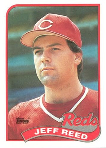 #626 Jeff Reed - Cincinnati Reds - 1989 Topps Baseball