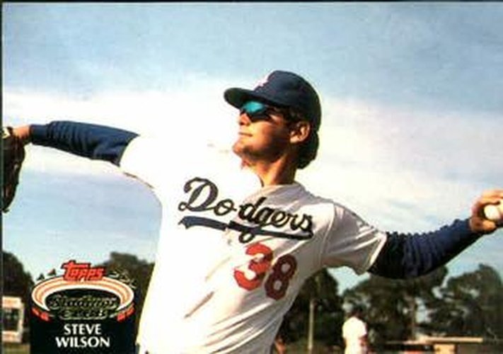 #626 Steve Wilson - Los Angeles Dodgers - 1992 Stadium Club Baseball