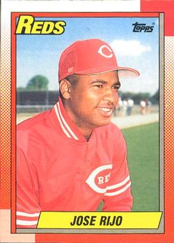 #627 Jose Rijo - Cincinnati Reds - 1990 O-Pee-Chee Baseball