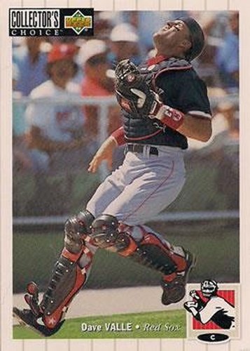 #627 Dave Valle - Boston Red Sox - 1994 Collector's Choice Baseball