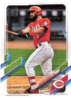 #627 Eugenio Suarez - Cincinnati Reds - 2021 Topps Baseball