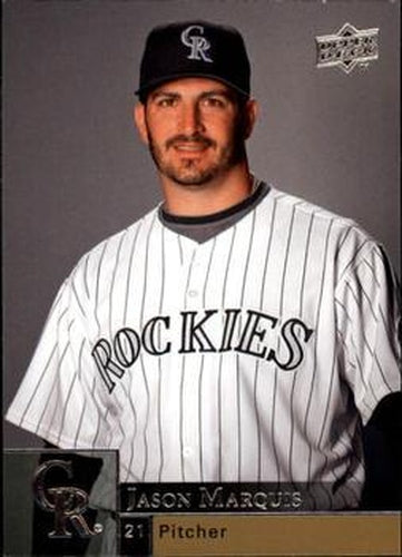 #628 Jason Marquis - Colorado Rockies - 2009 Upper Deck Baseball