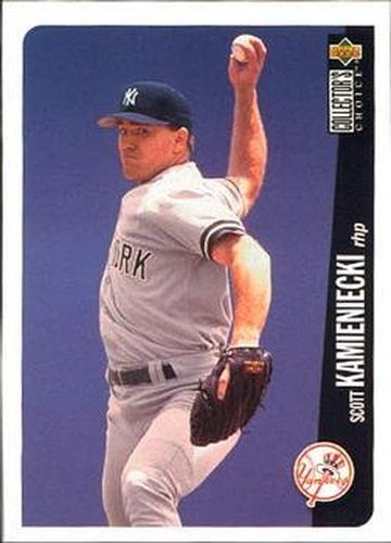 #628 Scott Kamieniecki - New York Yankees - 1996 Collector's Choice Baseball