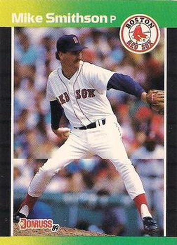 #628 Mike Smithson - Boston Red Sox - 1989 Donruss Baseball