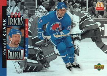 #McD-24 Wendel Clark - Quebec Nordiques - 1994-95 Upper Deck McDonald's Hockey