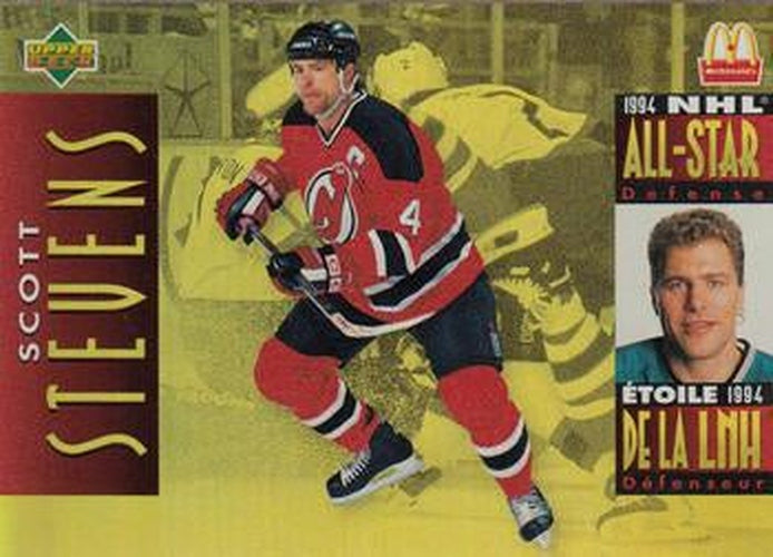 #McD-07 Scott Stevens - New Jersey Devils - 1994-95 Upper Deck McDonald's Hockey