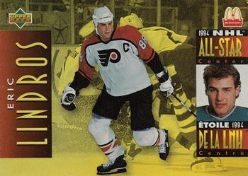 #McD-09 Eric Lindros - Philadelphia Flyers - 1994-95 Upper Deck McDonald's Hockey