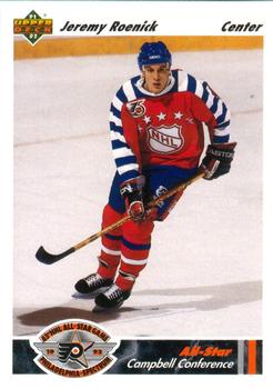 #629 Jeremy Roenick - Chicago Blackhawks - 1991-92 Upper Deck Hockey