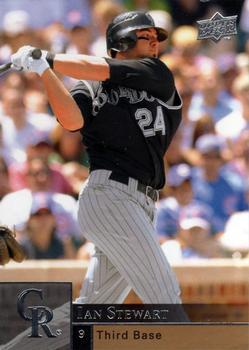 #629 Ian Stewart - Colorado Rockies - 2009 Upper Deck Baseball