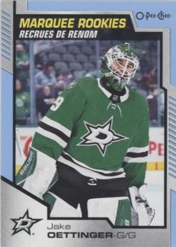 #629 Jake Oettinger - Dallas Stars - 2020-21 O-Pee-Chee Update Blue Hockey