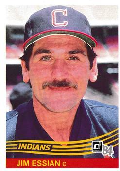 #629 Jim Essian - Cleveland Indians - 1984 Donruss Baseball