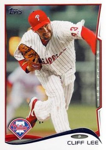 #629a Cliff Lee - Philadelphia Phillies - 2014 Topps Baseball