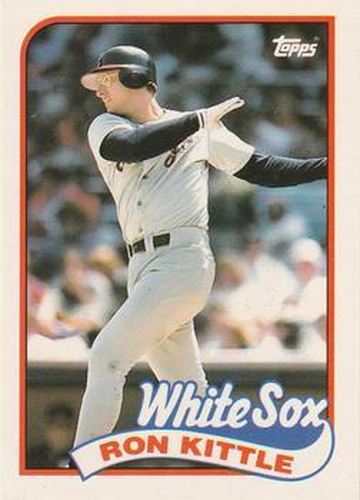 #62T Ron Kittle - Chicago White Sox - 1989 Topps Traded Baseball