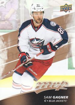 #62 Sam Gagner - Columbus Blue Jackets - 2017-18 Upper Deck MVP Hockey