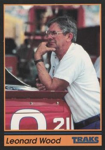 #62 Leonard Wood - Wood Brothers Racing - 1991 Traks Racing