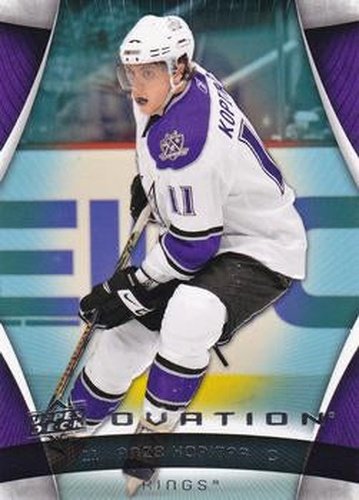 #62 Anze Kopitar - Los Angeles Kings - 2009-10 Upper Deck Ovation Hockey