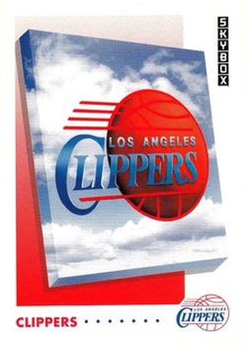 #362 Los Angeles Clippers Logo - Los Angeles Clippers - 1991-92 SkyBox Basketball
