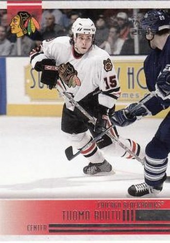 #62 Tuomo Ruutu - Chicago Blackhawks - 2004-05 Pacific Hockey