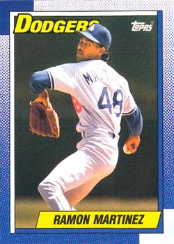 #62 Ramon Martinez - Los Angeles Dodgers - 1990 O-Pee-Chee Baseball