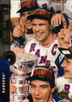 #62 Mark Messier - New York Rangers - 1994-95 Upper Deck Hockey