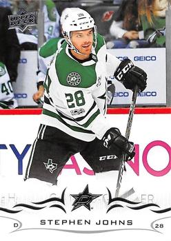 #62 Stephen Johns - Dallas Stars - 2018-19 Upper Deck Hockey