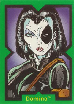#62 Domino - 1991 Marvel Comic Images X-Force