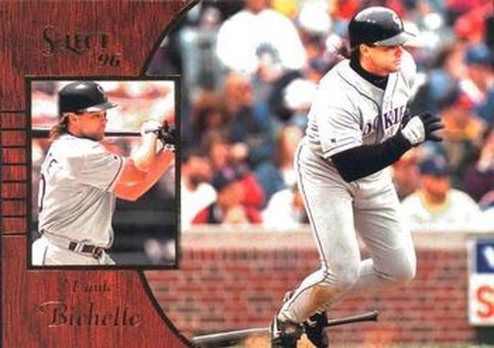 #62 Dante Bichette - Colorado Rockies - 1996 Select Baseball