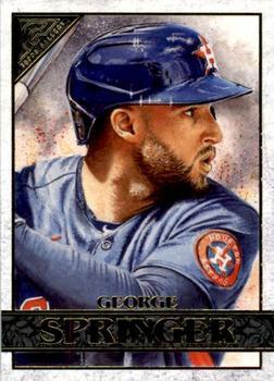 #62 George Springer - Houston Astros - 2020 Topps Gallery Baseball