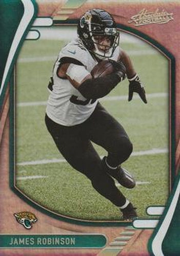 #62 James Robinson - Jacksonville Jaguars - 2021 Panini Absolute Football