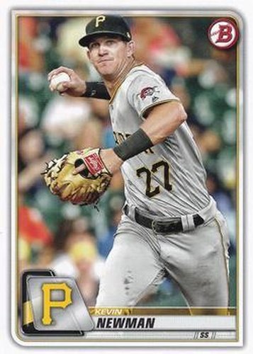 #62 Kevin Newman - Pittsburgh Pirates - 2020 Bowman Baseball