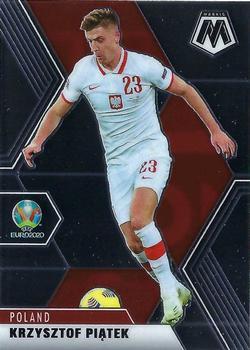 #62 Krzysztof Piatek - Poland - 2021 Panini Mosaic UEFA EURO Soccer
