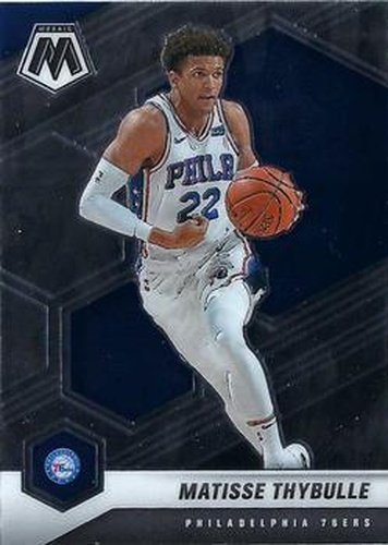 #62 Matisse Thybulle - Philadelphia 76ers - 2020-21 Panini Mosaic Basketball