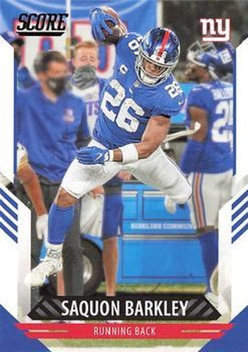 #62 Saquon Barkley - New York Giants - 2021 Score Football