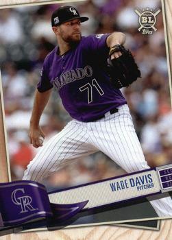 #62 Wade Davis - Colorado Rockies - 2019 Topps Big League Baseball