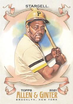#62 Willie Stargell - Pittsburgh Pirates - 2021 Topps Allen & Ginter Baseball