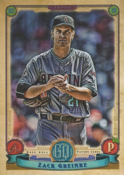 #62 Zack Greinke - Arizona Diamondbacks - 2019 Topps Gypsy Queen Baseball