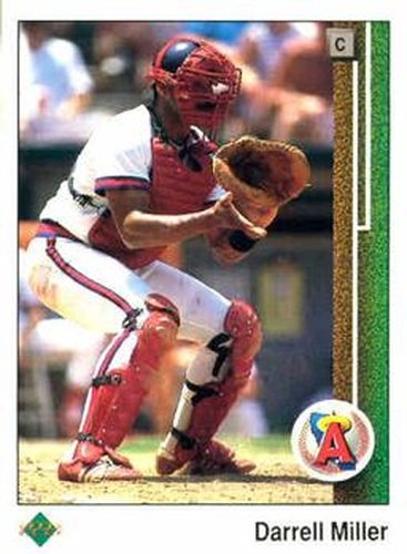 #462 Darrell Miller - California Angels - 1989 Upper Deck Baseball
