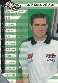 #62 Bobby Labonte - Joe Gibbs Racing - 2002 Press Pass Trackside Racing