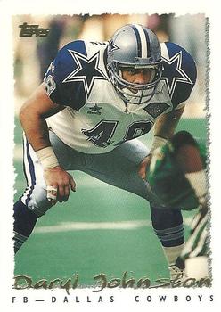 #62 Daryl Johnston - Dallas Cowboys - 1995 Topps Football