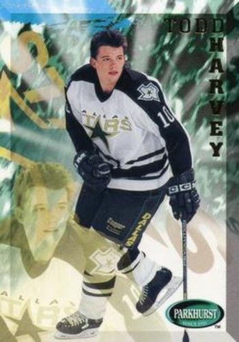 #62 Todd Harvey - Dallas Stars - 1995-96 Parkhurst International Hockey