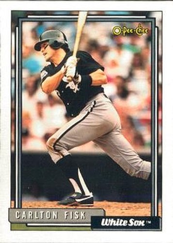 #630 Carlton Fisk - Chicago White Sox - 1992 O-Pee-Chee Baseball