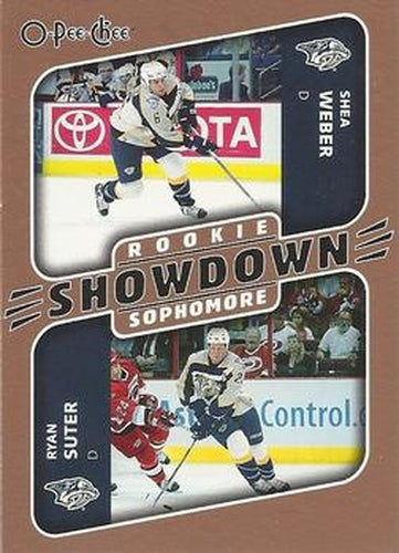 #630 Shea Weber / Ryan Suter - Nashville Predators - 2006-07 O-Pee-Chee Hockey