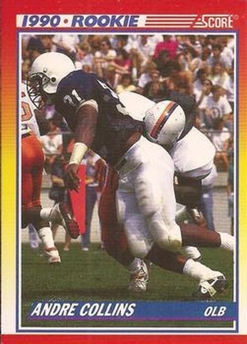 #630 Andre Collins - Penn State Nittany Lions / Washington Redskins - 1990 Score Football